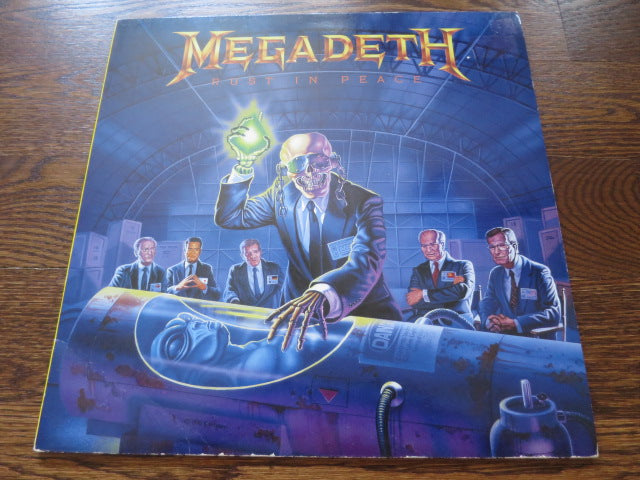 Megadeth - Rust In Peace - LP UK Vinyl Album Record Cover