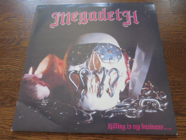 Megadeth - Killing Is My Business… - LP UK Vinyl Album Record Cover