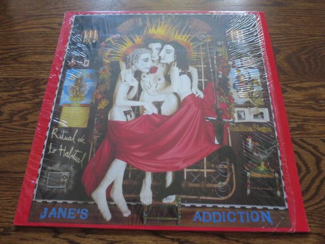 Jane's Addiction - Ritual De Lo Habitual - LP UK Vinyl Album Record Cover