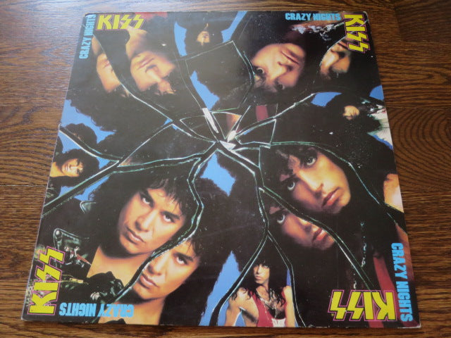 Kiss - Crazy Nights - LP UK Vinyl Album Record Cover