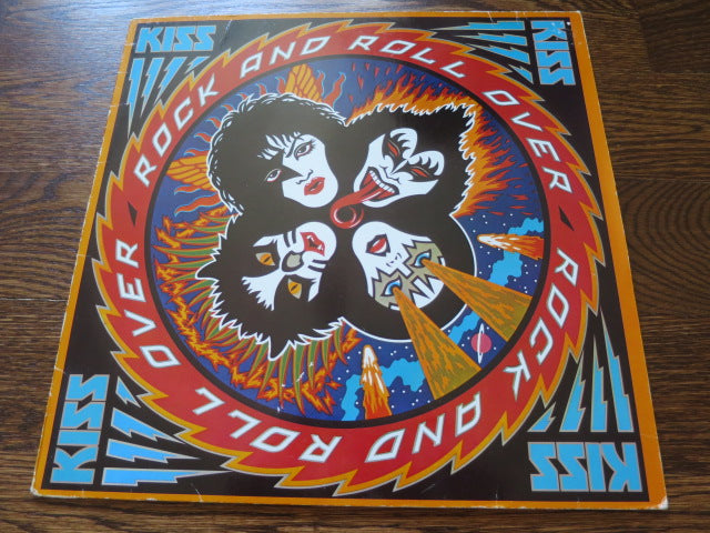 Kiss - Rock And Roll Over - LP UK Vinyl Album Record Cover