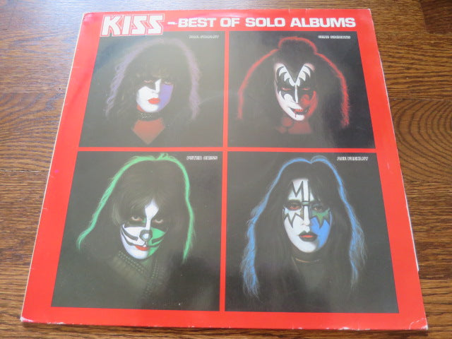 Kiss - Best Of Solo Albums - LP UK Vinyl Album Record Cover