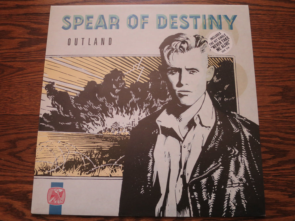 Spear Of Destiny - Outland - LP UK Vinyl Album Record Cover