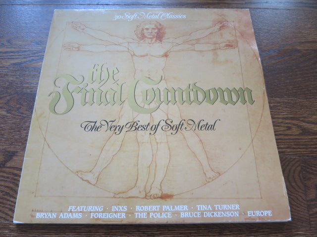Various Artists - The Final Countdown - The Very Best Of Soft Metal - LP UK Vinyl Album Record Cover