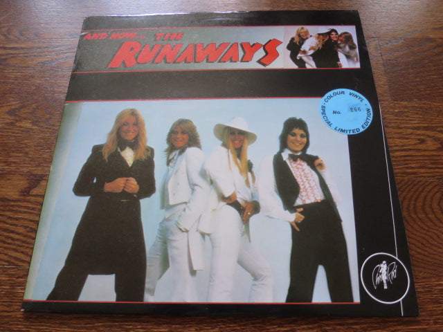 The Runaways - And Now...The Runaways - LP UK Vinyl Album Record Cover