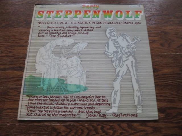 Steppenwolf - Early Steppenwolf - LP UK Vinyl Album Record Cover