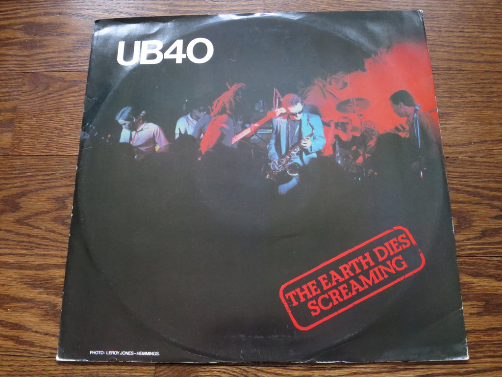 UB40 - The Earth Dies Screaming/Dream A Lie 12" - LP UK Vinyl Album Record Cover