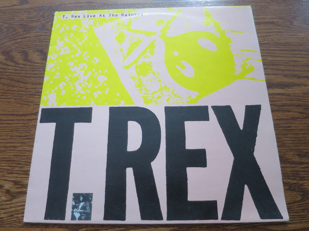 T. Rex - Live At The Rainbow - LP UK Vinyl Album Record Cover