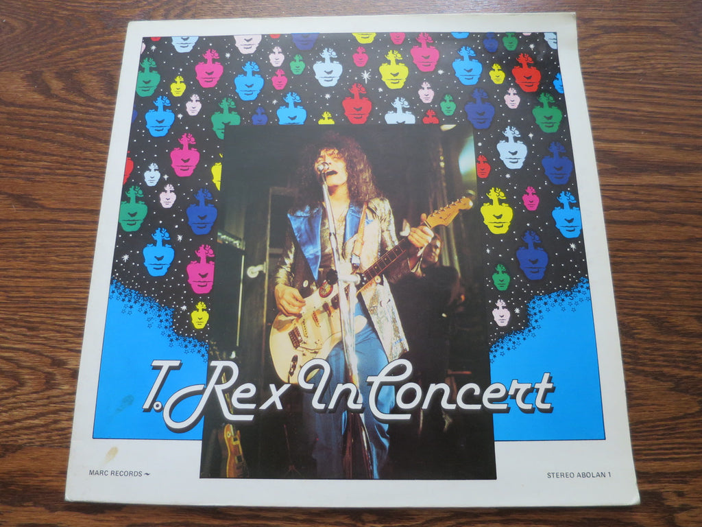 T. Rex - In Concert - LP UK Vinyl Album Record Cover