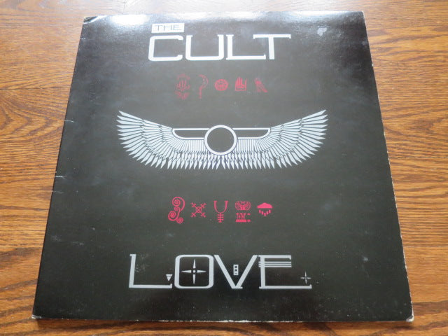 The Cult - Love 3three - LP UK Vinyl Album Record Cover