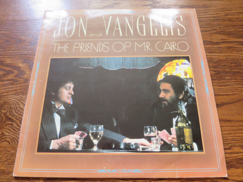 Jon and Vangelis - The Friends Of Mr. Cairo - LP UK Vinyl Album Record Cover