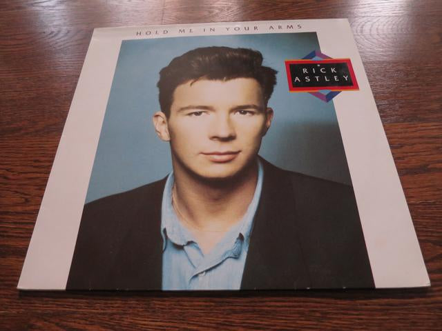 Rick Astley - Hold Me In Your Arms - LP UK Vinyl Album Record Cover