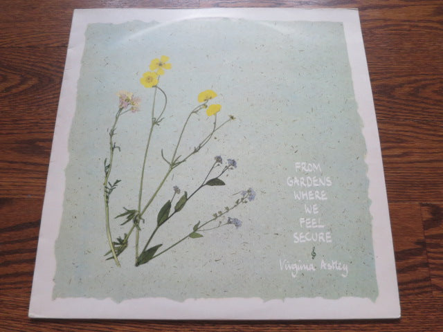 Virginia Astley - From Gardens Where We Feel Secure - LP UK Vinyl Album Record Cover