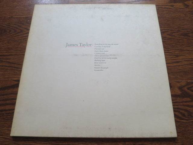 James Taylor - Greatest Hits 2two - LP UK Vinyl Album Record Cover