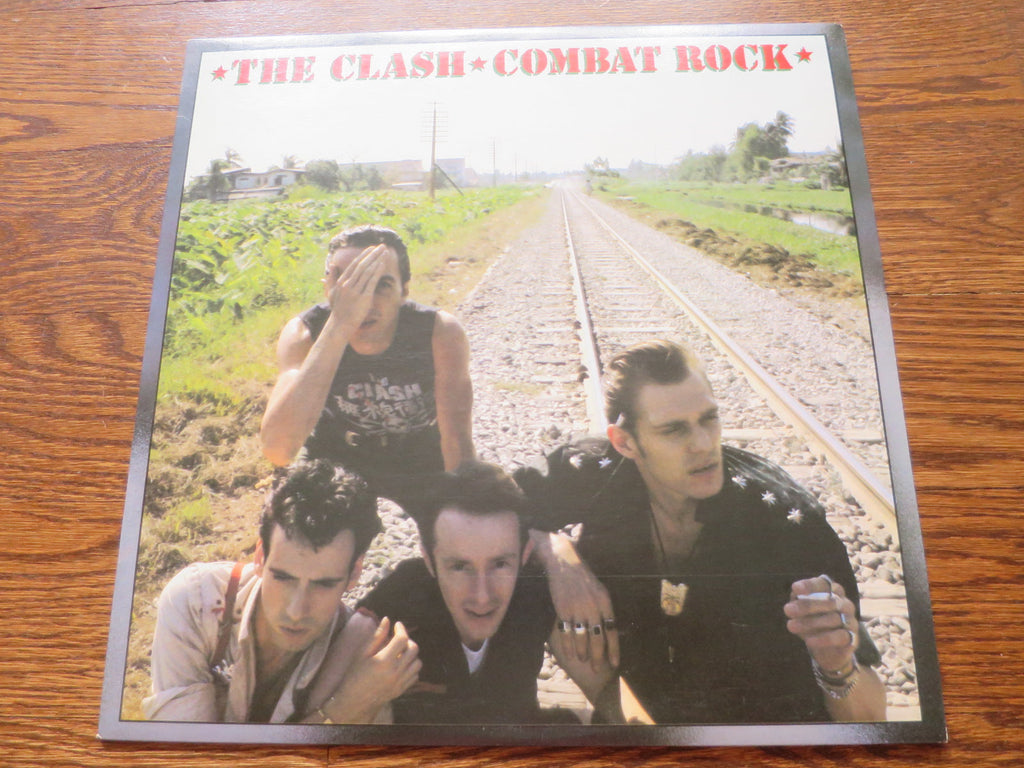 The Clash - Combat Rock - LP UK Vinyl Album Record Cover