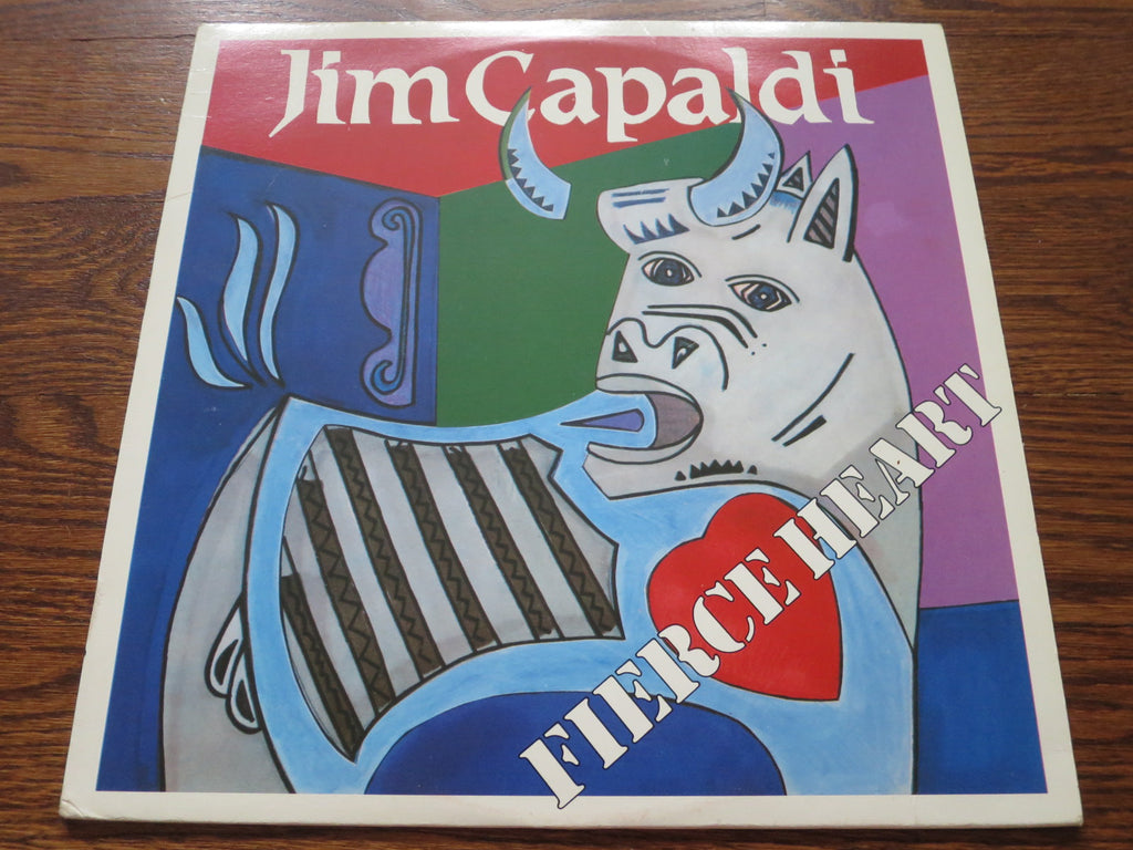 Jim Capaldi - Fierce Heart - LP UK Vinyl Album Record Cover