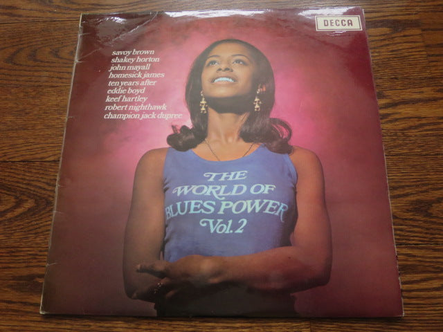 Various Artists - The World Of Blues Power Vol. 2 - LP UK Vinyl Album Record Cover