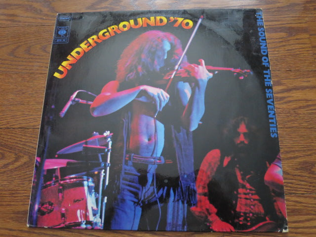 Various Artists - Underground '70 (purple) - LP UK Vinyl Album Record Cover