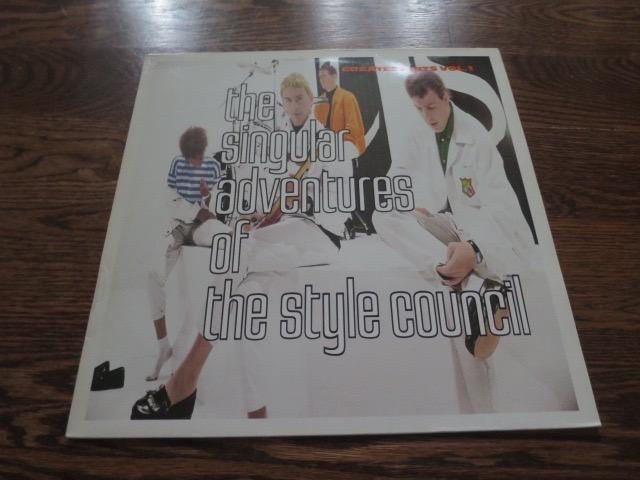 The Style Council - The Singular Adventures of… - LP UK Vinyl Album Record Cover