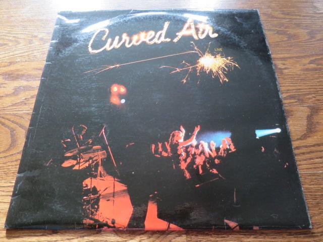 Curved Air - Live - LP UK Vinyl Album Record Cover