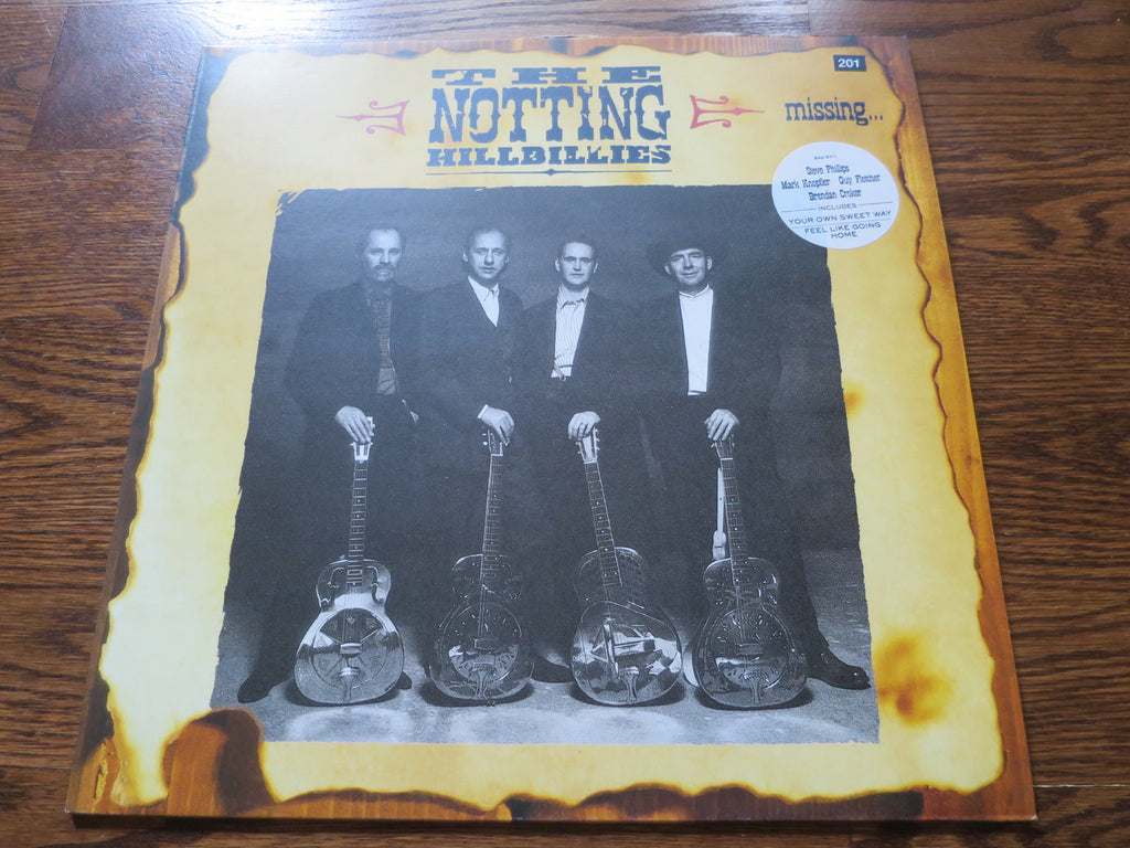 The Notting Hillbillies - Missing…Presumed Having A Good Time - LP UK Vinyl Album Record Cover