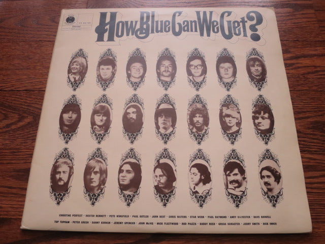 Various Artists - How Blue Can We Get? - LP UK Vinyl Album Record Cover