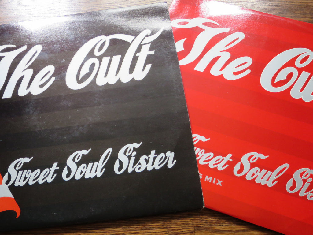 The Cult - Sweet Soul Sister 12" - LP UK Vinyl Album Record Cover