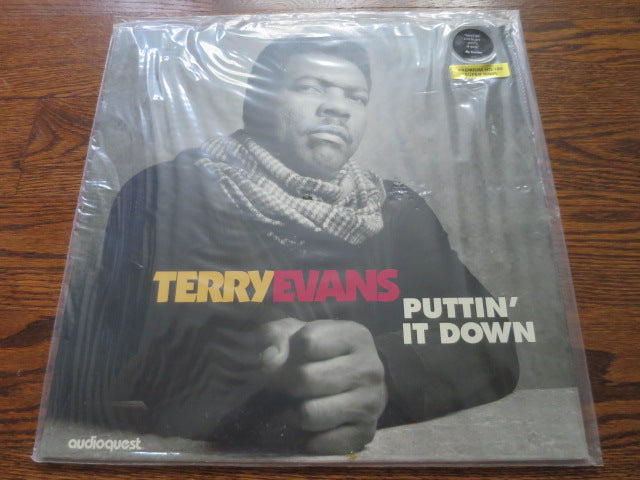 Terry Evans - Puttin' It Down - LP UK Vinyl Album Record Cover