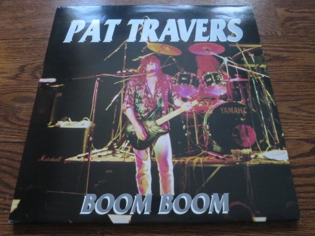 Pat Travers - Boom Boom - LP UK Vinyl Album Record Cover