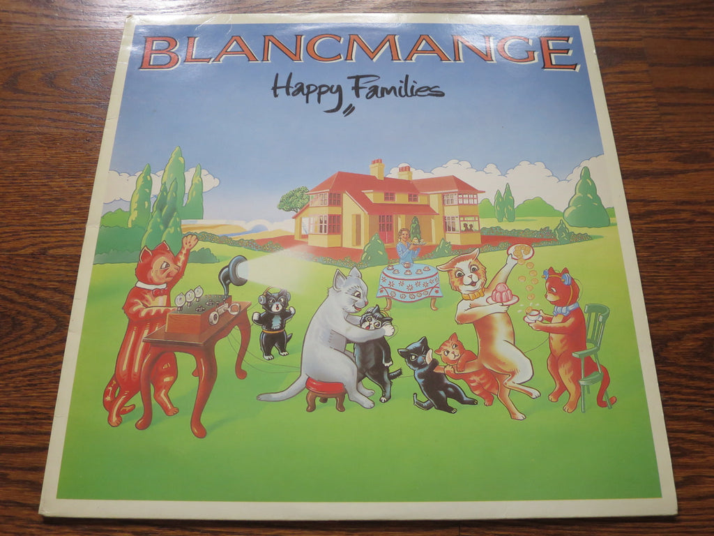 Blancmange - Happpy Families - LP UK Vinyl Album Record Cover