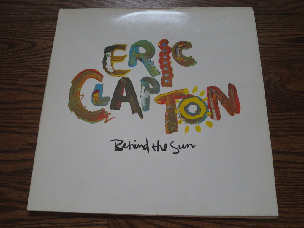 Eric Clapton - Behind The Sun - LP UK Vinyl Album Record Cover