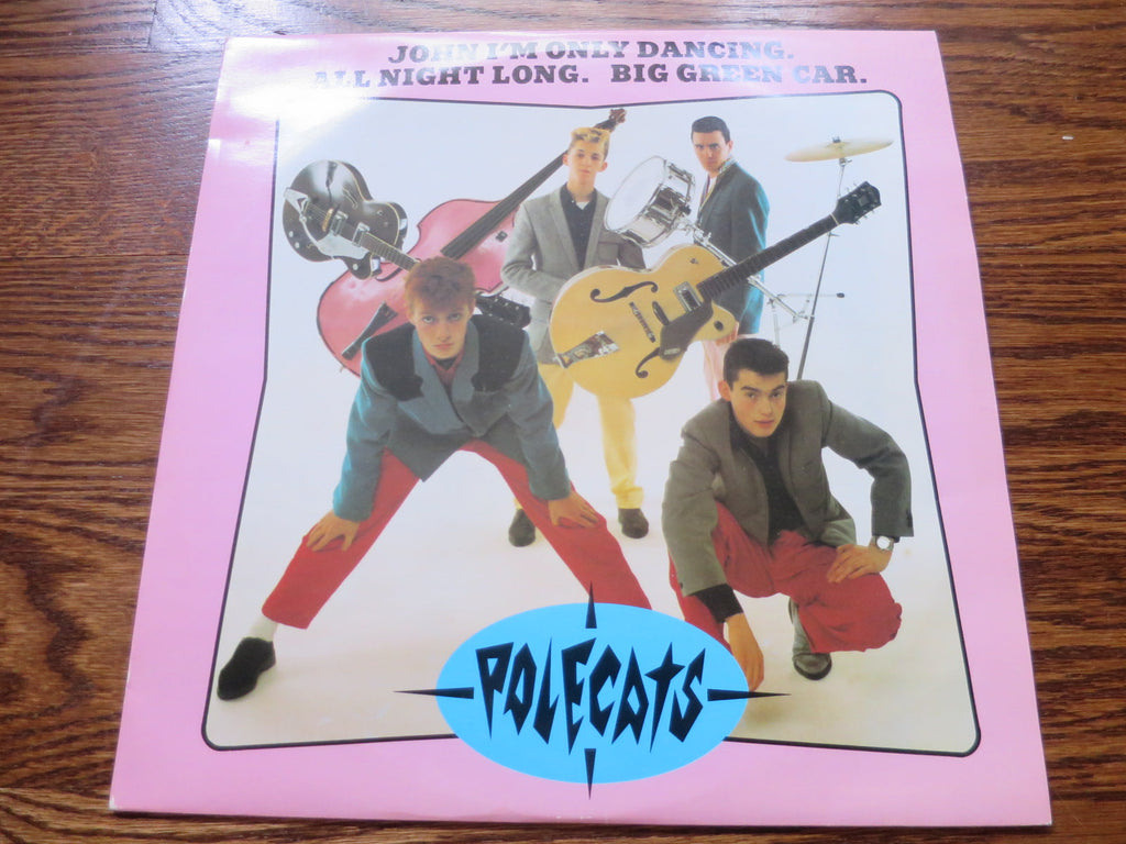 Polecats - John, I'm Only Dancing - LP UK Vinyl Album Record Cover