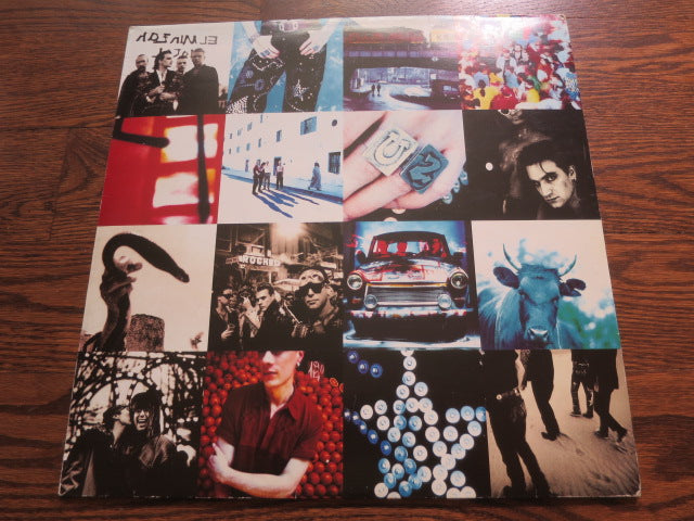 U2 - Achtung Baby 2two - LP UK Vinyl Album Record Cover