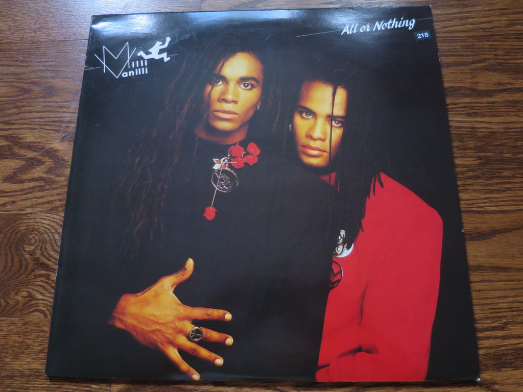 Milli Vanilli - All Or Nothing - LP UK Vinyl Album Record Cover