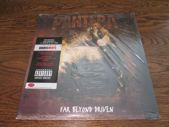 Pantera - Far Beyond Driven - LP UK Vinyl Album Record Cover