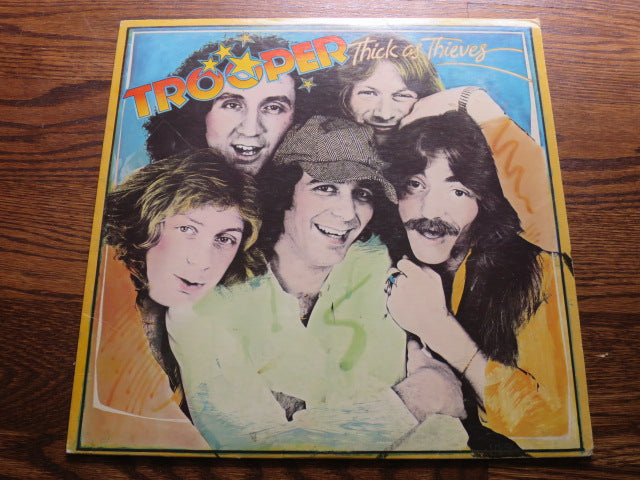 Trooper - Thick As Thieves - LP UK Vinyl Album Record Cover