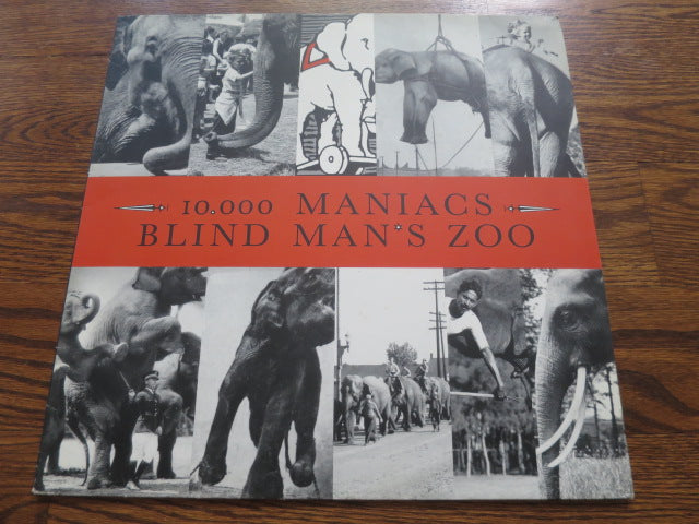 10,000 Maniacs - Blind Man's Zoo - LP UK Vinyl Album Record Cover