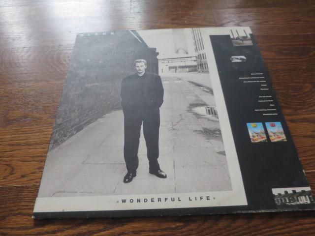 Black - Wonderful Life - LP UK Vinyl Album Record Cover