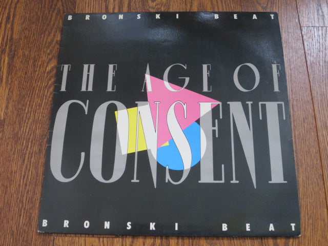 Bronski Beat - The Age Of Consent - LP UK Vinyl Album Record Cover