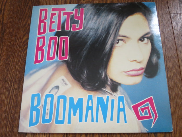 Betty Boo - Boomania - LP UK Vinyl Album Record Cover