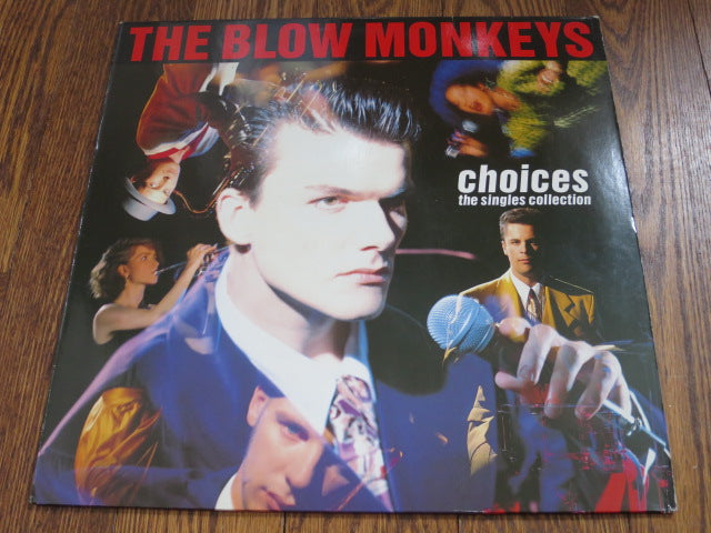 The Blow Monkeys - Choices - The Singles Collection - LP UK Vinyl Album Record Cover