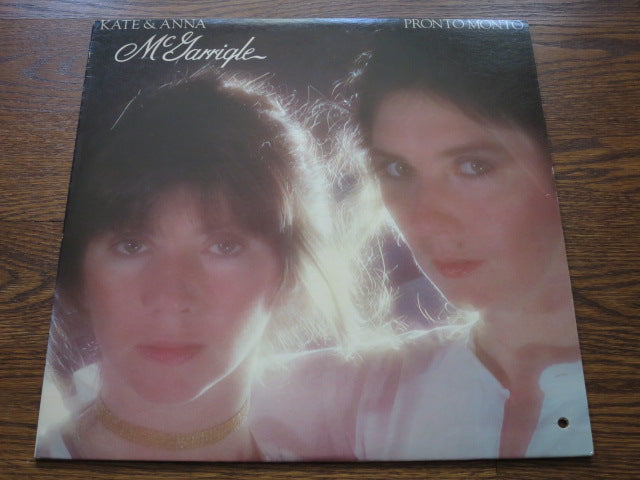 Kate & Anna McGarrigle - Pronto Monto 2two - LP UK Vinyl Album Record Cover