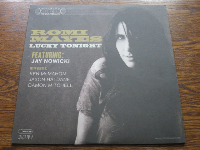 Romi Mayes - Lucky Tonight - LP UK Vinyl Album Record Cover