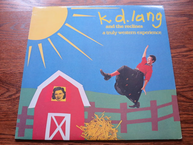 K.D. Lang & The Reclines - A Truly Western Experience - LP UK Vinyl Album Record Cover