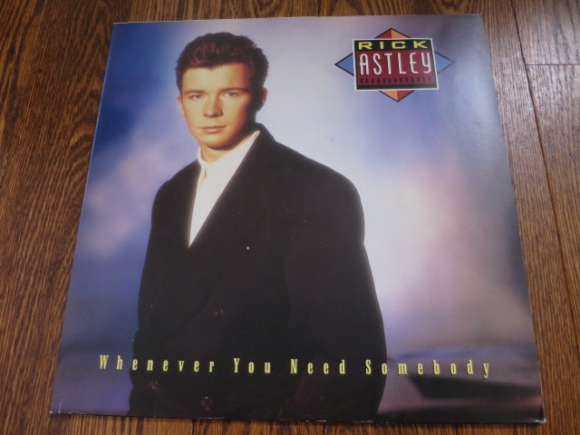 Rick Astley - Whenever You Need Somebody - LP UK Vinyl Album Record Cover