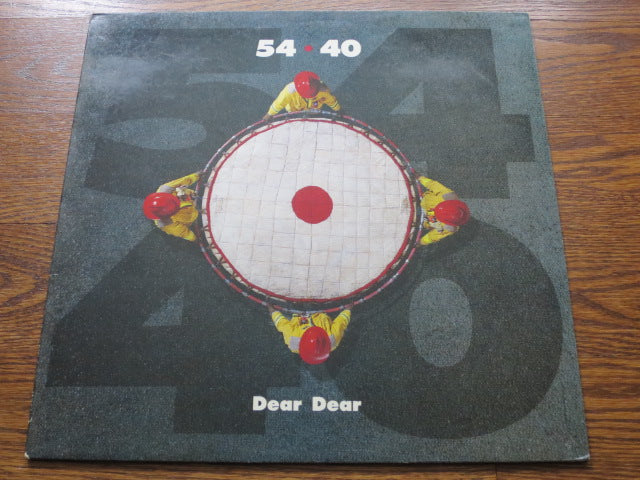 54-40 - Dear Dear - LP UK Vinyl Album Record Cover