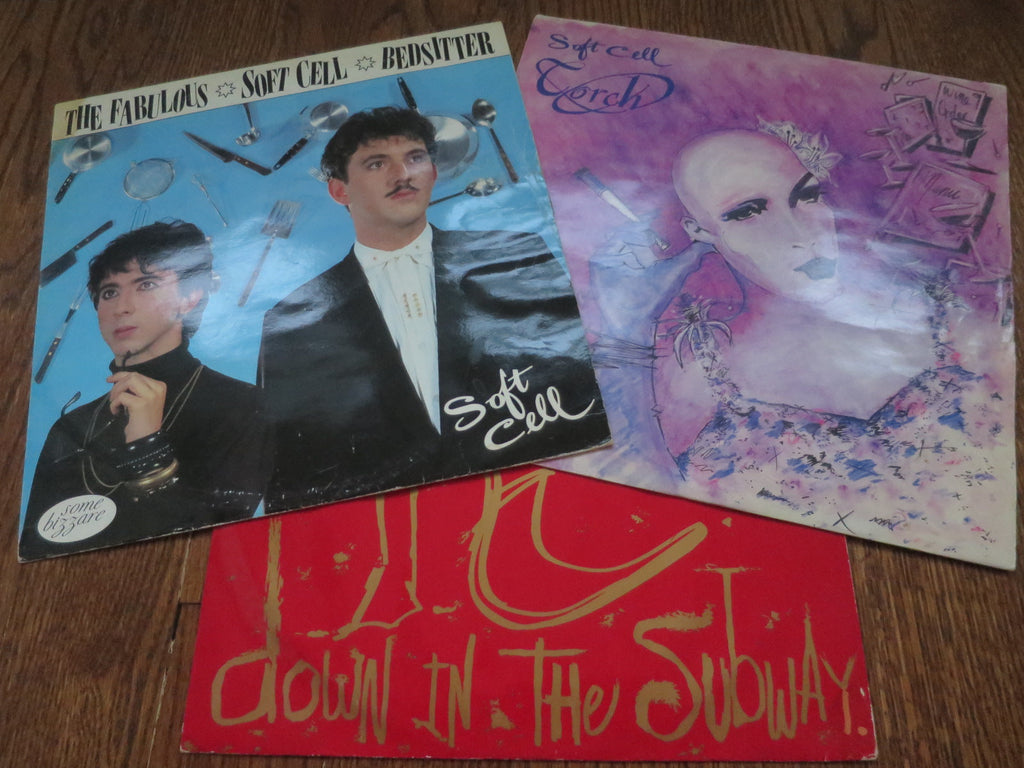 Soft Cell - Five UK 12" singles - LP UK Vinyl Album Record Cover