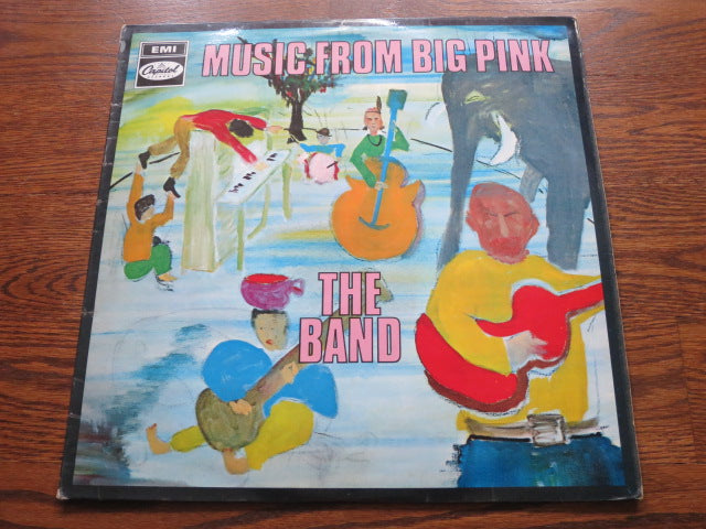 The Band - Music From Big Pink (mono) - LP UK Vinyl Album Record Cover