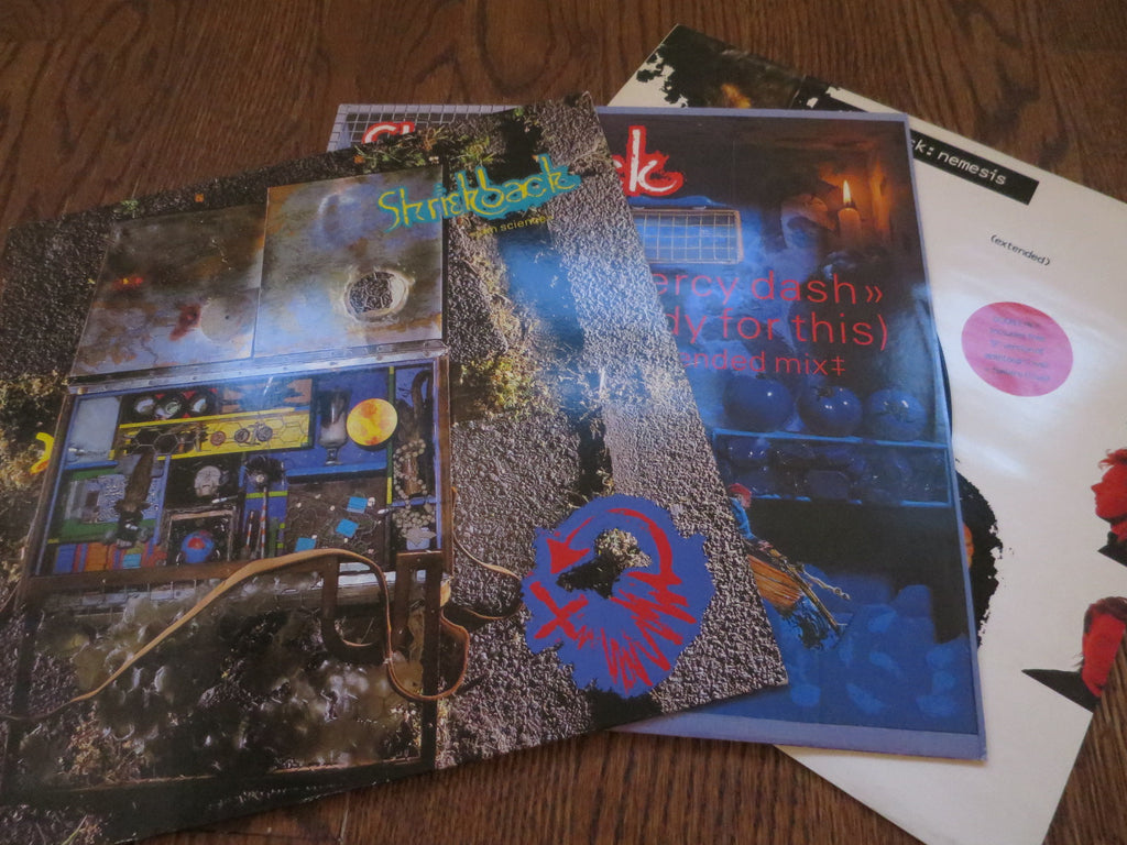 Shrielback - Jam Science (and two 12" singles) - LP UK Vinyl Album Record Cover
