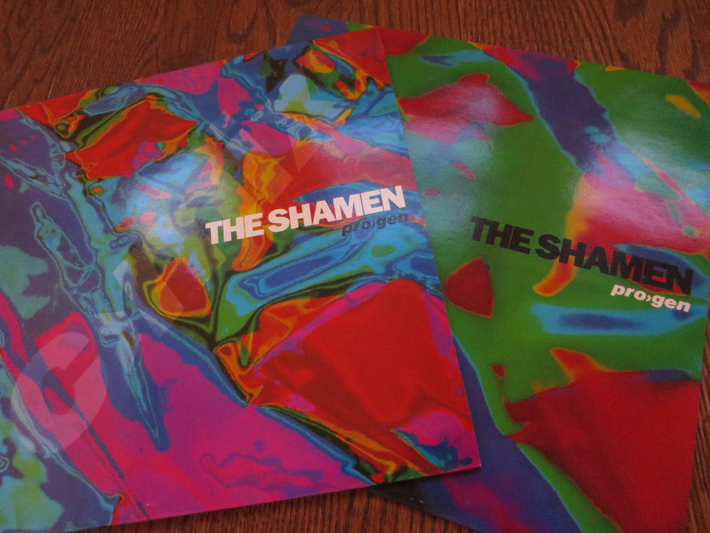The Shamen - Two Pro>gen 12" singles - LP UK Vinyl Album Record Cover